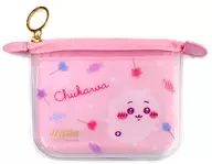 Little Skin Clear Pouch Mini Flat Mitte "Little Skin is Small and Cute"