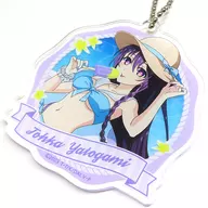 Yatogami Jikko (Round) Acrylic Key Holder "KUJI Kore DATE A LIVE V Splash Party Time!" C-1 Prize