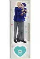 Illustration of Heki Hotaka Acrylic Stand "Comic Intentional Flag Crusher" Horinlove Books Special Bonus