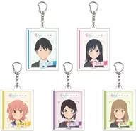 Conjunto de 5 tipos "Pseudo Rem Acrílico Key Holder 01. Ilustración oficial"