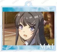 Sakurajima Asaginu (K) "Rascal Does Not Dream of Bunny Girl Senpai Sakurajima Asaginu Trading Scene photograph Acrylic Key Holder"