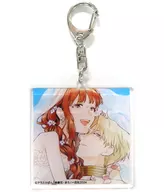 Mariel Klarac & Simeon Flaubert Acrylic Key Holder "Comic Mariel Klarac's Engagement, Vol. 9" Manga King, Special Bonus