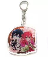 Shinnyo & Hijirine Acrylic Key Holder "Redoing Comics : Spirited Princess Aims to be the favorite consort of the Prince Without Protection. I don't want to die, so I get married! Volume 1" Manga King Purchase benefits