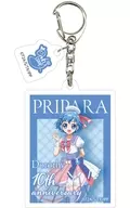 Dorothy West "Acrylic Key Holder with PriPara Parts 01. Drawing Illustration"