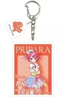 Leona West "Acrylic Key Holder with PriPara Parts 01. Drawing Illustration"