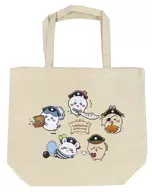 Gathering Chikawa Adventure Large Tote Bag "ChiKawa is a small and cute guy ChiKawa @ Odaiba Adventure King 2024" ChiKawa Odaiba Shop Goods