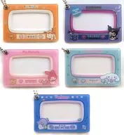 5-Type Set "Sanrio Character Connectors TV-Type Frame Key Chain"