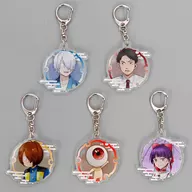 5-Type Set "Kitaro's Birth Gegege's Mystery Umbrella ~ Past and Present ~ TSUTAYA POP SHOP Trading Acrylic Key Holder Part1"