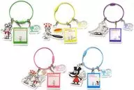 5-Type Set "Nezumi Kun Vest Wire Key Ring"