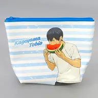 Kageyama Tobio PVC Leather Pouch "Haikyu!" Seven Net Limited