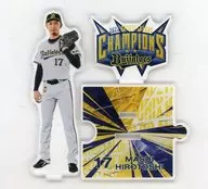 Hirotoshi Mashii #17 (Orix Buffaloes) Buffaloes2022 Pa League Championship Commemorative Player Acrylic Stand