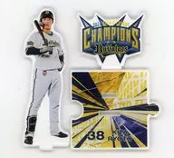 Ryōto Kida #38 (Orix Buffaloes) Buffloes 2022 Pa League winners Acrylic Stand