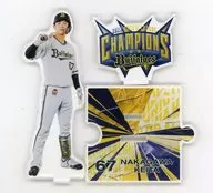 Keita Nakagawa #67 (Orix Buffaloes) Buffaloes2022 Pa League Championship Commemorative Player Acrylic Stand