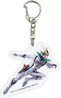 KASHAN "Kanto Railway x NATSUME SANCHI x TATSUNOKO PRO MIXED TATSUNOKO SANCHI! (Acrylic Key Holder) 01. Official Illustration"