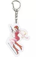 Luna "Kanto Railway x Natsume sanchi x Tatsunoko pro mixed Tatsunoko sanchi! (acrylic key holder) 01. official illustration"