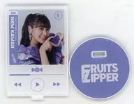 Ruka Nakagawa's original album jacket style reproduction screen acrylic stand "FRUITS ZIPPER 1st Album 『 NEW KAWAII 』 Release Commemoration Ruffle KUJI" C Prize