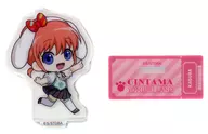 Kagura : "GINTAMA × Yomiuri Land ~ 60th Anniversary of Yomiran, 20th Anniversary of GINTAMA is a ride! ~ Trading Mini Acrylic Stand