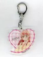 Asanami Hibiki Hologram Acrylic Key Holder "DMM Scratch! Illness of Love with Hananoi" D-3 Prize