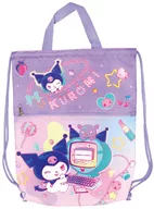 Kuromi (decoration) drawstring bag Nap Sack "Sanrio Character Cters"