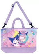 Kurumi (decoration) zipper 2-way tote bag "Sanrio Character Connectors"