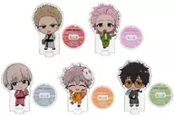 5-Type Set "WIND BREAKER× Marion Crepe Mini Character Trading Acrylic Stand B"