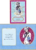 Weiss Acrylic Stand & Message Card Set "White Cat Project White Cat White Day Goods 2020"