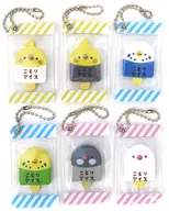 6-Type Set "Kotori Ice Mascot Ball Chain"