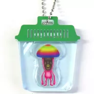 シキハデアヤシ "Mini Totsuka Togeta! Caterpillar Cage Acrylic Key Holder 2"