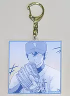 Akatsuki Furuya Acrylic Key Holder "DRAW! DRAW! Ace of Diamond actII Online KUJI vol. 2" E-3 Award