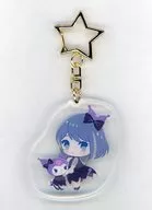 Kurokawa Akane x Kuromi e Rurun acrílico Chaveiro "Sukenoko" x Sanrio Character Octazu e Rurun acrílico Chaveiro "