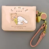 Cinnamoroll Carefree Natural Open Pass Case Beige "Sanrio Character Cters"