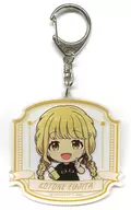 "Gakuen idol Master x Bakudanyaki Honpo Trading Acrylic Key Holder"