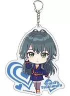 Tsukimura Temari Deka Acrylic Key Holder Similer Look Costume Ver. (Mini Character Illustration) "Gakuen idol Master Goods Fair in Gamers"