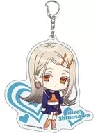 Hiroshi Shinozawa Large Acrylic Key Holder Similer Look Costume Ver. (Mini Character Illustration) "Gakuen idol Master Goods Fair in Gamers"