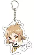 Hibiki Mini Character "SENKIZESSHOU SYMPHOGEAR XV Acrylic Key Holder 08. Hachiko Ver. (Tachibana Illustration)"