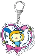 10. Oshana Acrylic Key Holder "Tamagotchi x Sanrio Character Connectors"