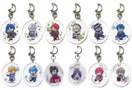 全12種セット 「魔法使いの約束×もくもくちゃん POP UP SHOP in 東京キャラクターストリート by eeo 月型ナスカン付きアクリルキーホルダー」