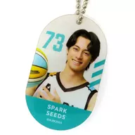 SPARK SEEDS Acrylic Key Holder "ACTORS ☆ LEAGUE in Basketball 2024" A ☆ L KUJI Dribble Prize