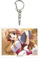 沢菜 Takami "Acrylic Key Holder Yoake Mae Yori Ruriiro na 01. Scene photograph Illustration"