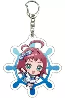 Kusuri Yakuzen "Acrylic Key Holder : 100 Girls Who Love You So Much 05. Mini Character Illustration"