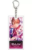 Asmodeus "Acrylic Key Holder Obey Me! Nightbringer 13. Official Illustration"