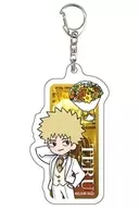 輝気 Hanazawa "Acrylic Key Holder Mob Psycho 100 III 11. Tuxedo Ver. Graphic Art Illustration"