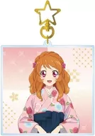 [New] Hakama drawn by Akari Oozora ver. BIG acrylic key holder "Aikatsu!! 10th Story ~ STARWAY to the Future ~"