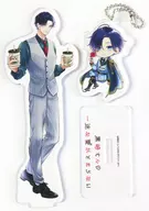 [A la Carte] Kurosaki 絢人 Drawing Acrylic Stand & Drawing Acrylic Key Holder Set "Comic Kurosaki-san's Unceasing 6-Volume Animate Set" Bonus included with the set