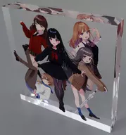 SHIGURE GIRLS Acrylic Block "Virtual YouTuber Shigure Ui Hitotsu Tete Ame"