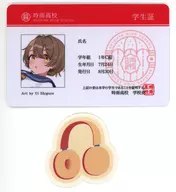 SHIGURE GIRLS (date of birth : July 24th) "Virtual YouTuber Shigure Ui Hitotsu Tetoriru Shigure High School Student ID Card & Mini Sticker"