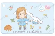 Dormas x Cinnamoroll "King Ranking x Sanrio Character C's Trading Square Acrylic Key Holder"