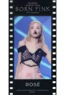 Rose Film Wind Bookmark "BLACKPINK WORLD TOUR [BORN PINK] IN CINEMAS" First Entry Bonus