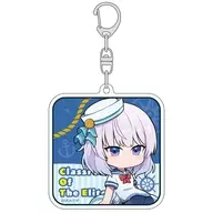 坂柳 Arisu (Marine Look) Mini Character Acrylic Key Holder "Welcome to a classroom based on ability first"