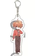 Mafuyu Sato "Eiga Given Hiiragi Mix Acrylic Key Holder 01. Color Shirt ver. Graph Art Illustration"